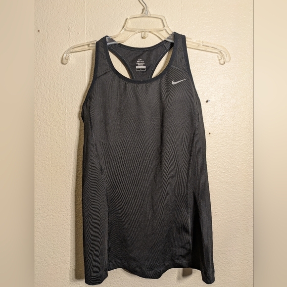 Nike Tops - Nike Black Athletic Tank Top Size Large Pre-owned